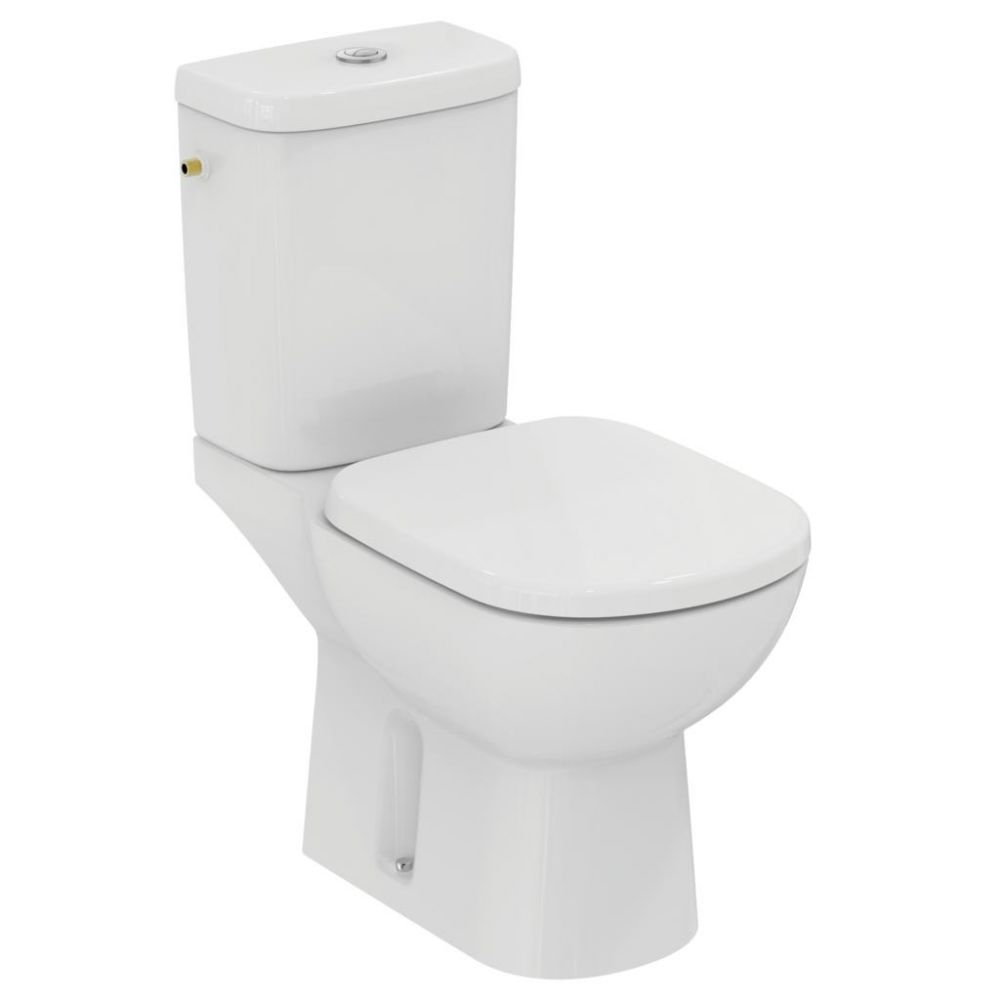 Lunette WC Ideal Standard - Abattant frein de chute Kheops blanc