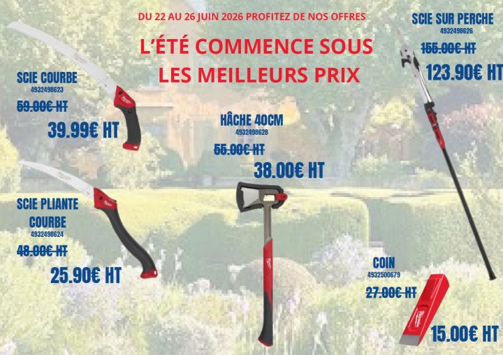 L'été commence sous les meilleurs prix