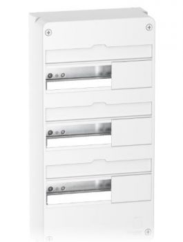 Resi9 - Coffret en saillie Blanc (RAL 9003)- 3 rangées de 13 modules SCHNEIDER ELECTRIC - Yonnelec Sens 89