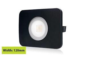 Projecteur compact-résistant (noir) 30W 4000K 2700lm INTEGRAL LED - Yonnelec Sens 89