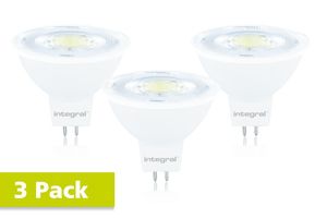 MR16 GU5.3 8.3W (51W) 4000K 700lm Gradable - PACK DE 3 INTEGRAL LED - Yonnelec Sens 89