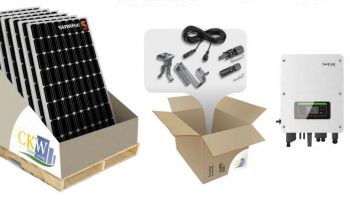 Kits solaires d'autoconsommation hybrides de 1.6 KW à 6 KM et minis kits solaires micro onduleurs de 280 Wc à 600 Wc CKW - Yonnelec Sens 89