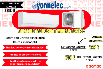 Atlantic monosplit murao access
