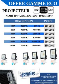 Offre gamme eco